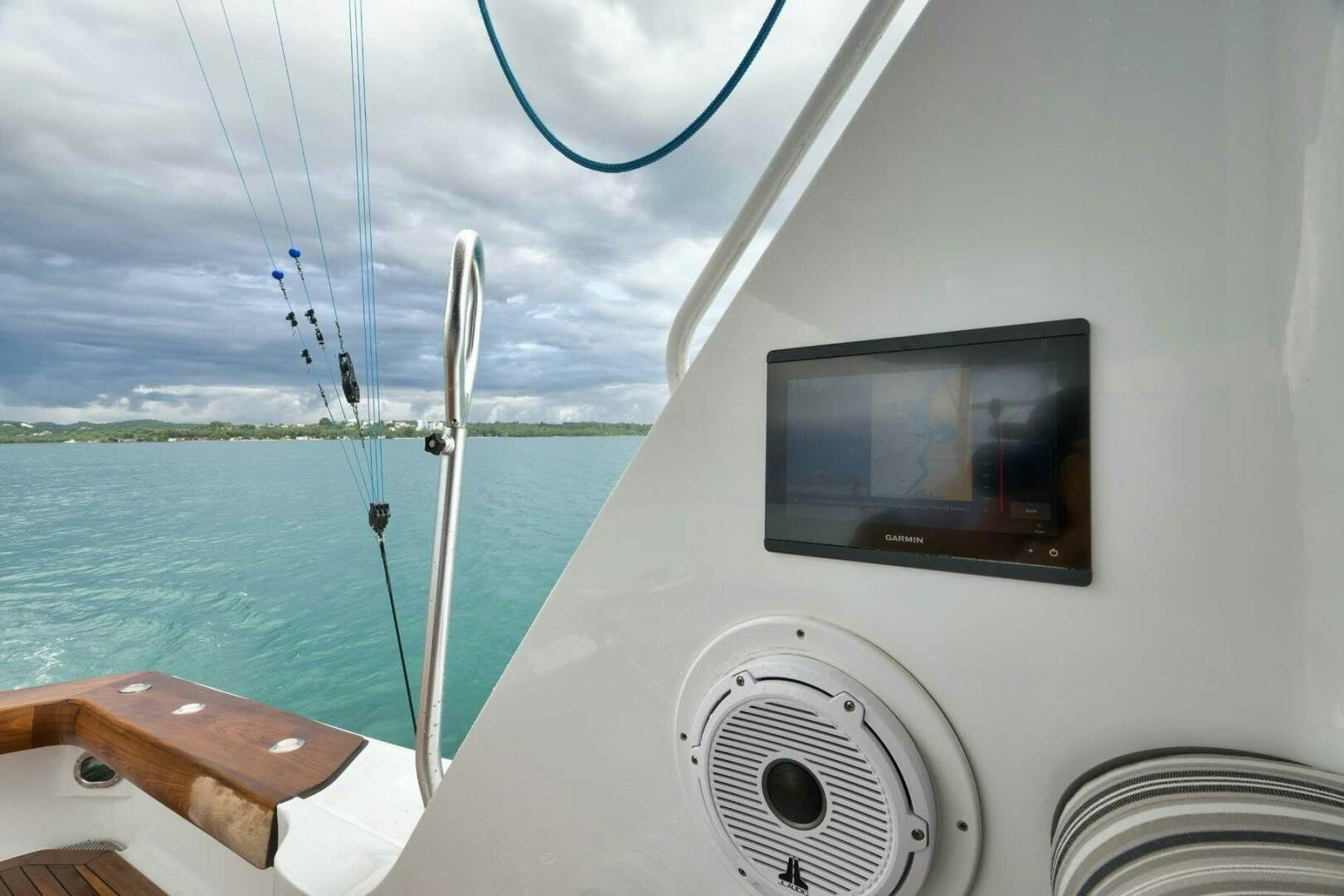 a boat on the water aboard REEL TRADER Yacht for Sale