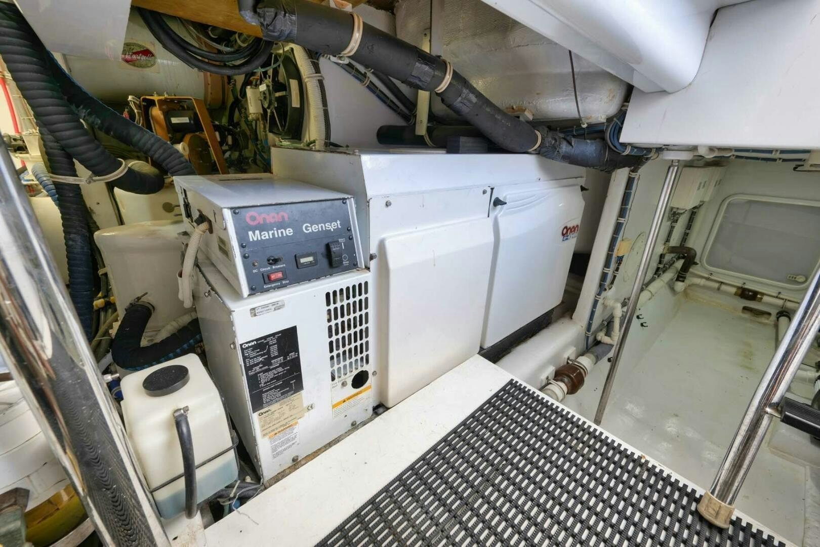 a machine in a room aboard REEL TRADER Yacht for Sale