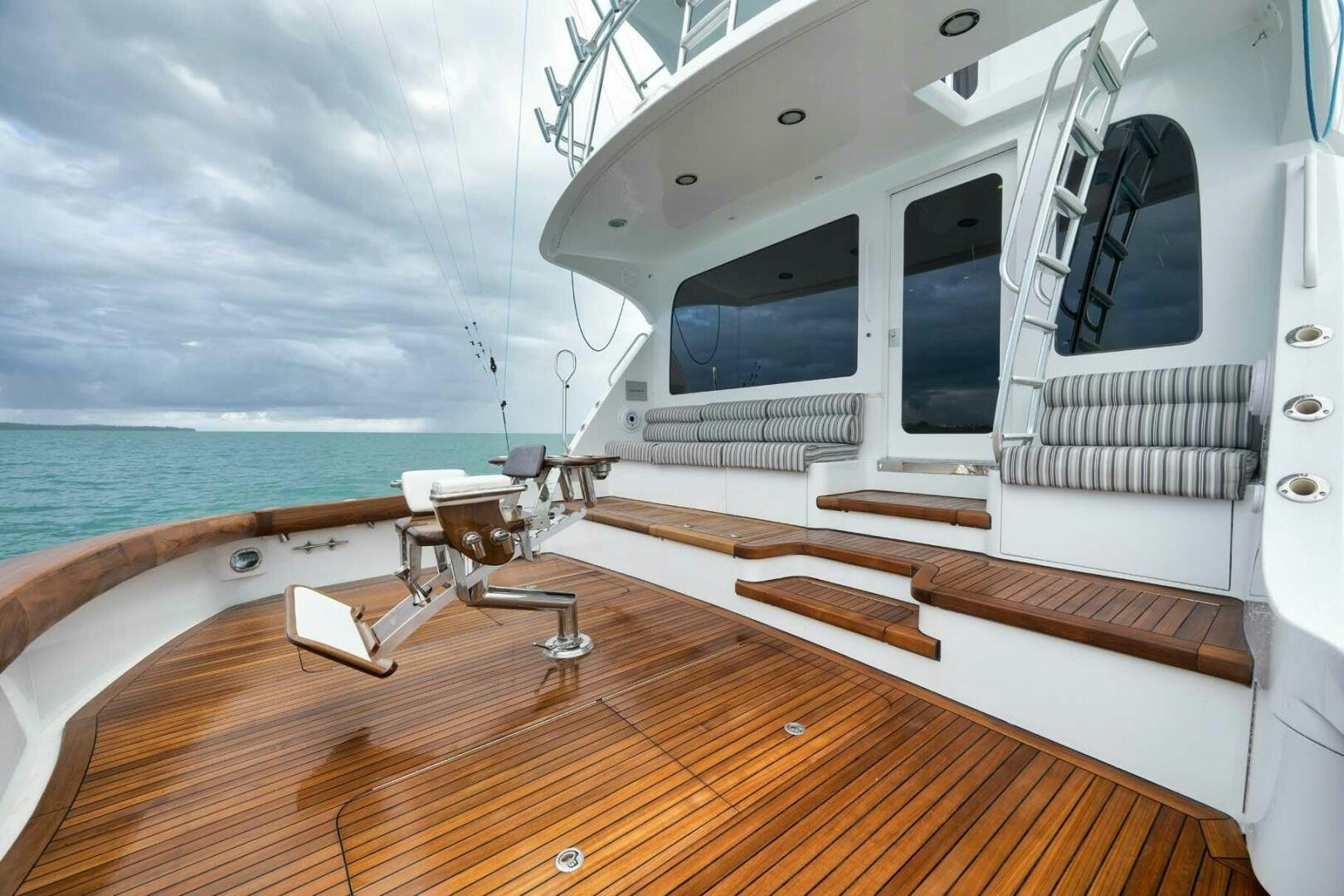 inside of a boat aboard REEL TRADER Yacht for Sale