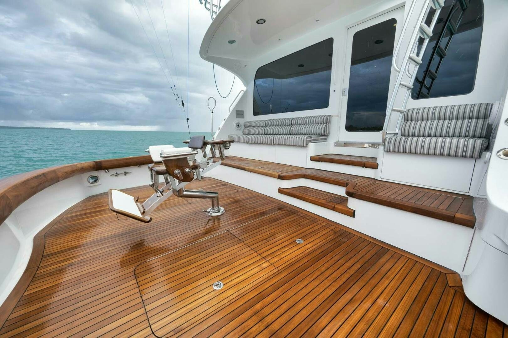 a boat on the water aboard REEL TRADER Yacht for Sale