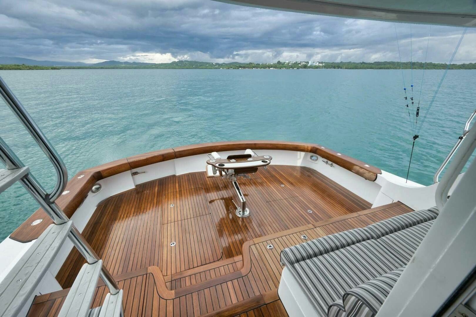 a boat on the water aboard REEL TRADER Yacht for Sale