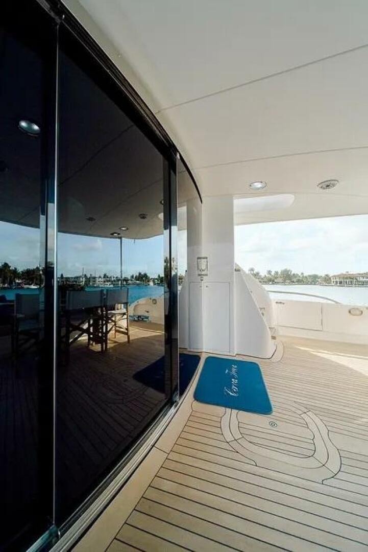 diagram aboard CERCA TROVA Yacht for Sale