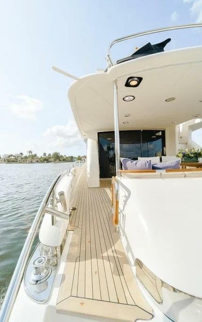 a boat on the water aboard CERCA TROVA Yacht for Sale