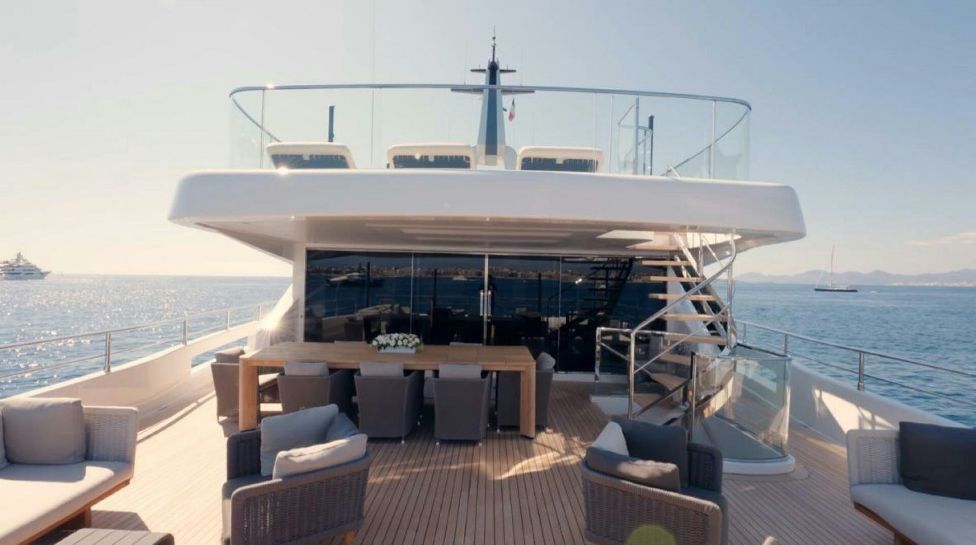 a boat on a body of water aboard BARTALI Yacht for Sale