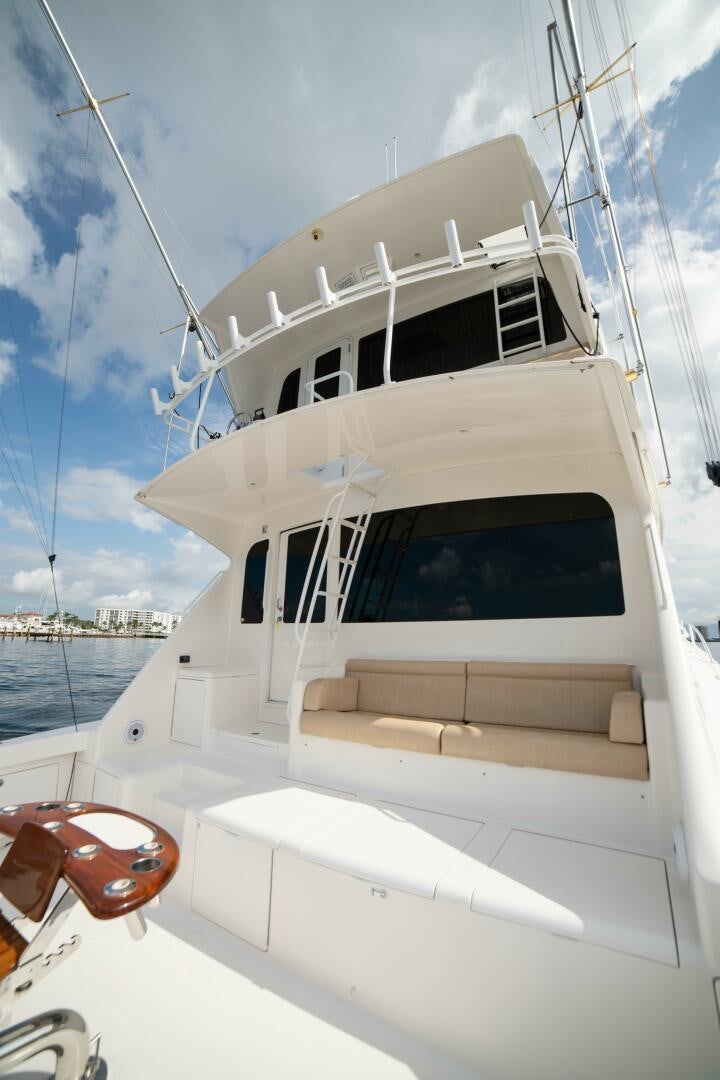 a boat on the water aboard Z MOTIVATION Yacht for Sale