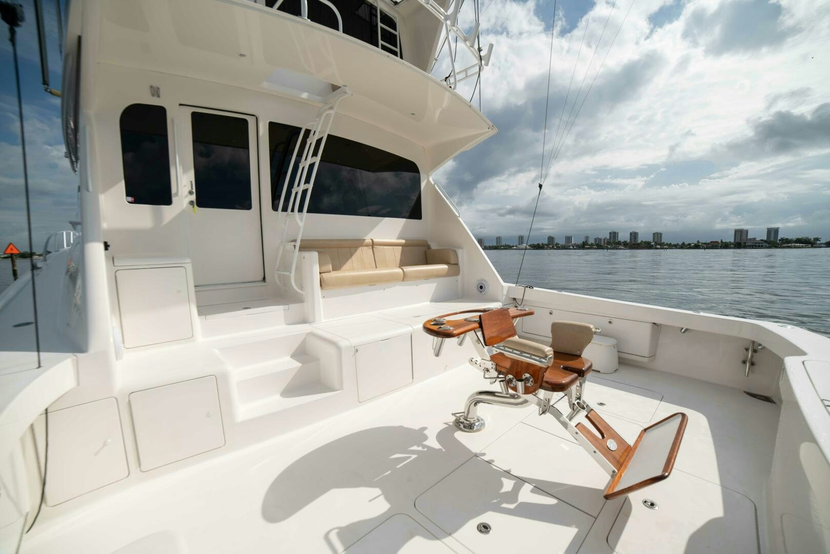 a boat on the water aboard Z MOTIVATION Yacht for Sale