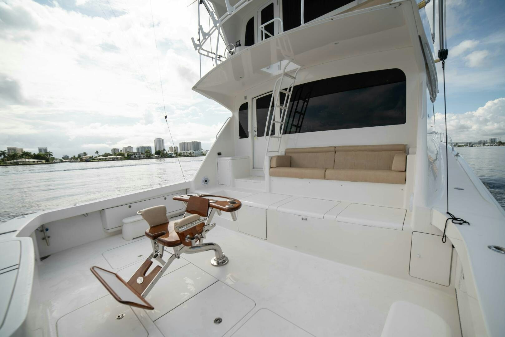a boat on the water aboard Z MOTIVATION Yacht for Sale