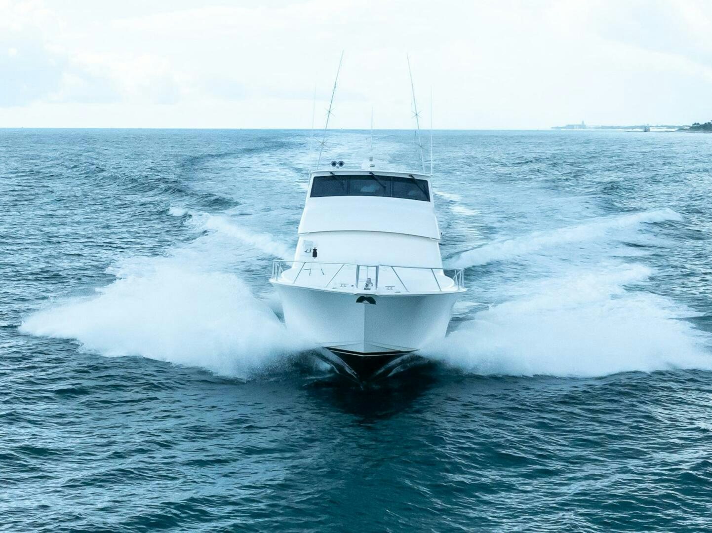 a boat in the water aboard Z MOTIVATION Yacht for Sale