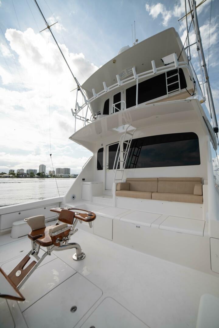 a boat on the water aboard Z MOTIVATION Yacht for Sale