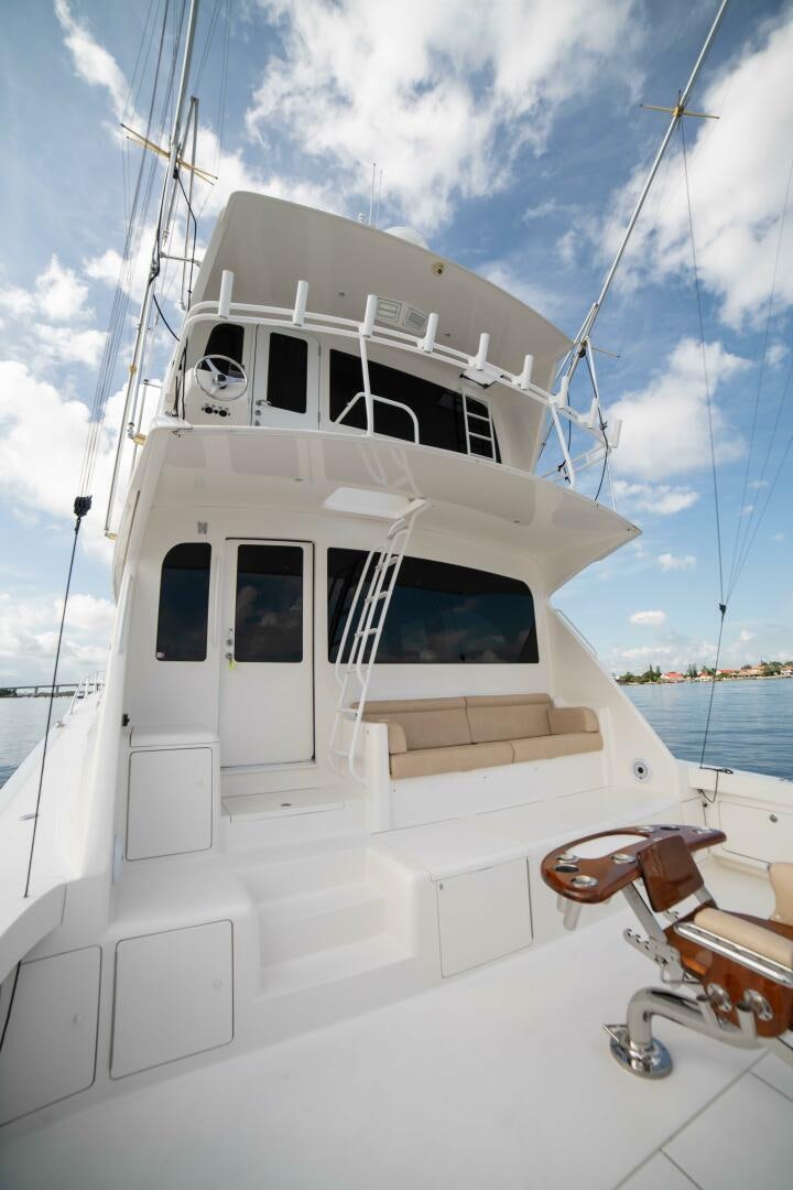 a boat on the water aboard Z MOTIVATION Yacht for Sale
