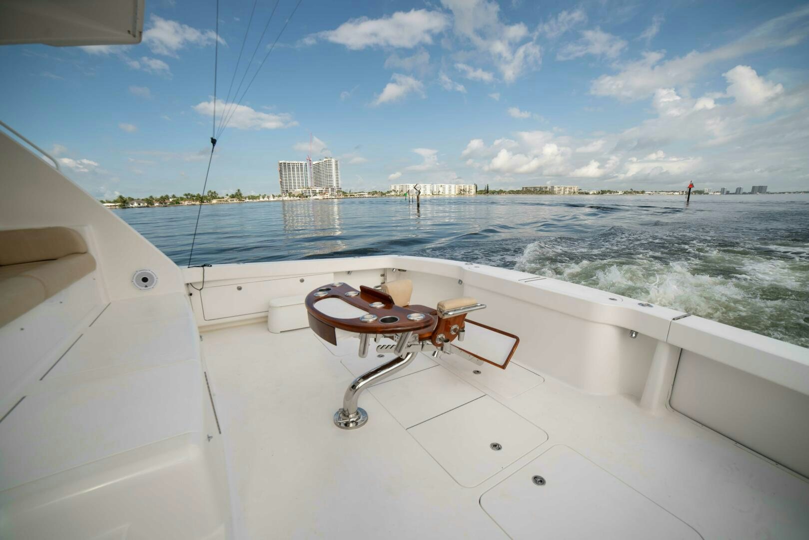 a boat on the water aboard Z MOTIVATION Yacht for Sale