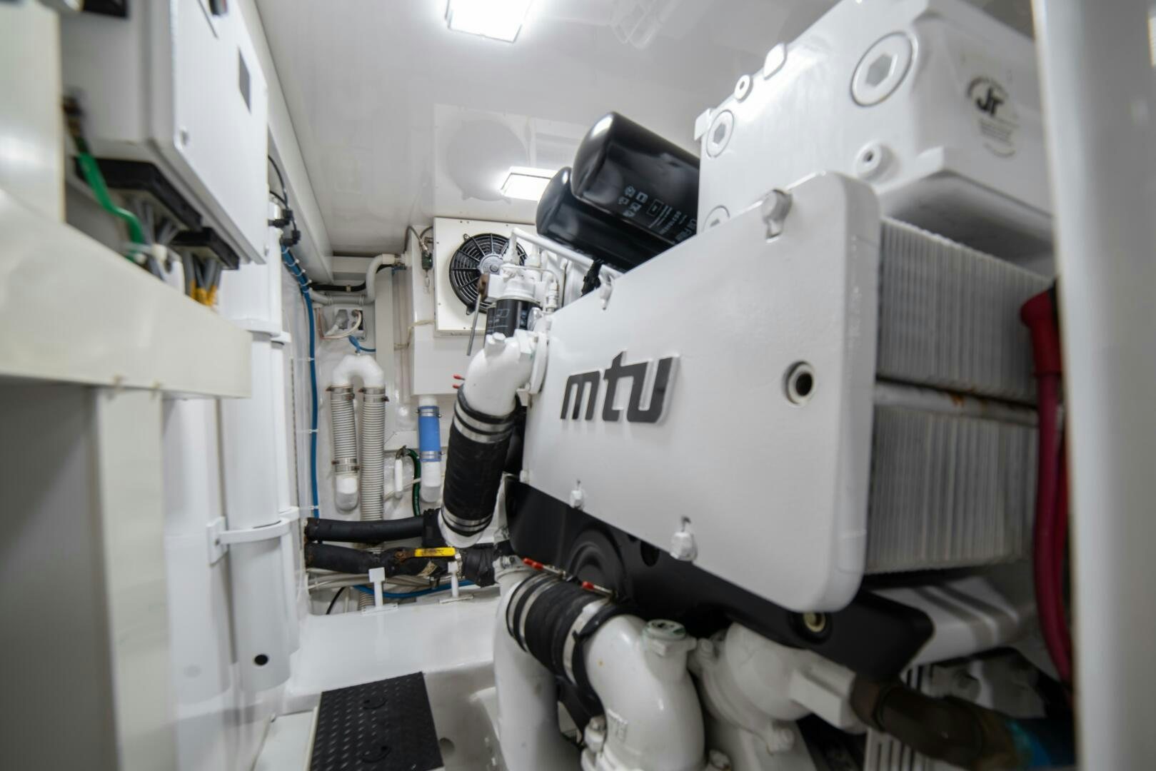 a close-up of a machine aboard Z MOTIVATION Yacht for Sale