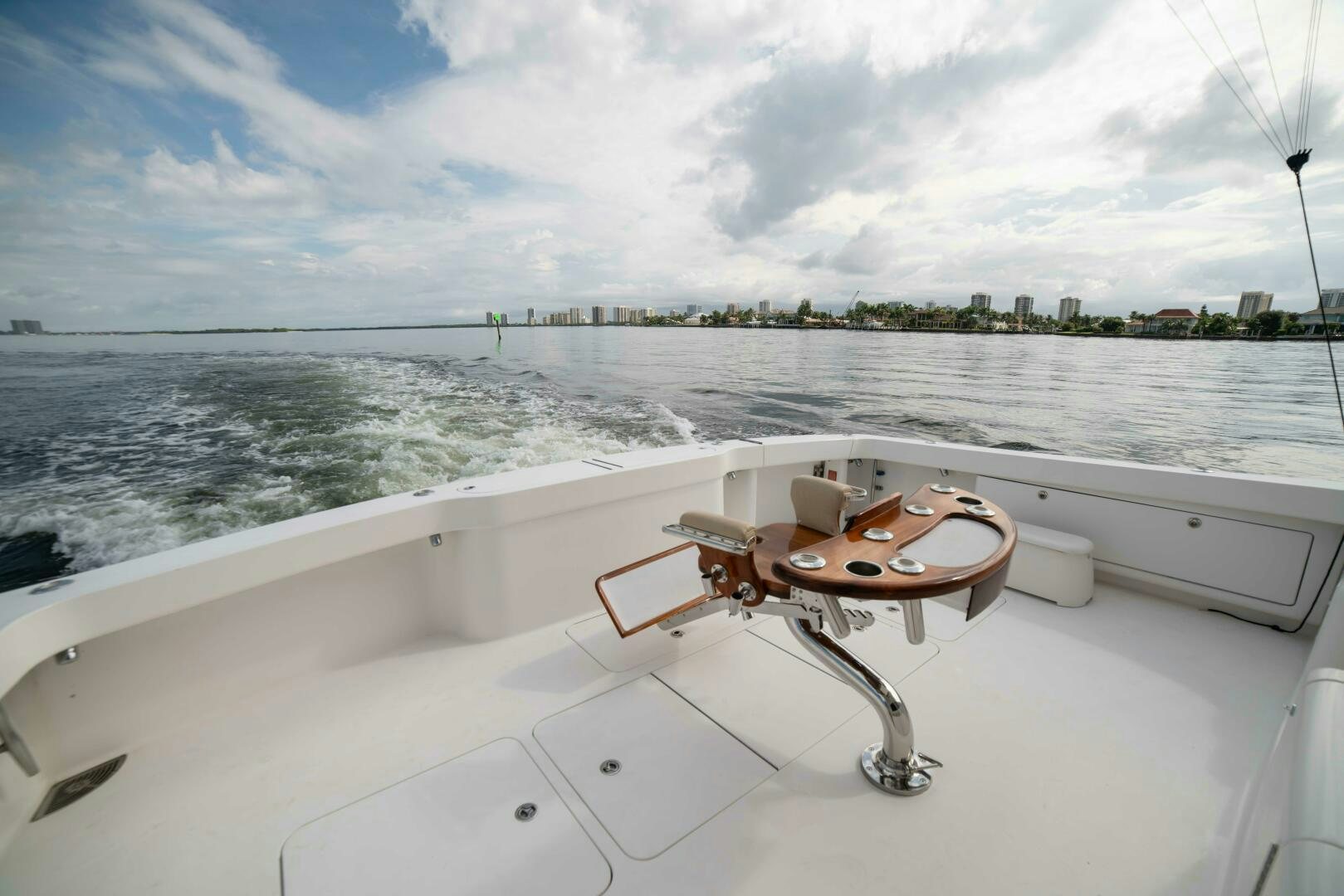 a boat on the water aboard Z MOTIVATION Yacht for Sale