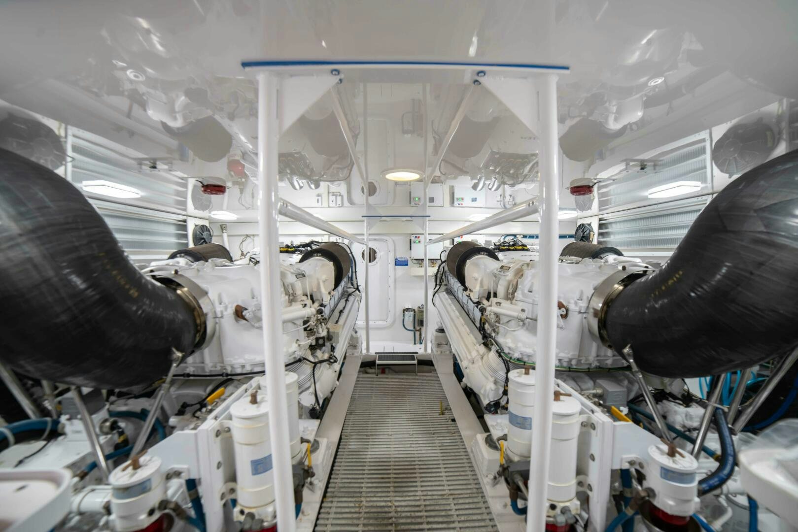a room with several machines aboard Z MOTIVATION Yacht for Sale