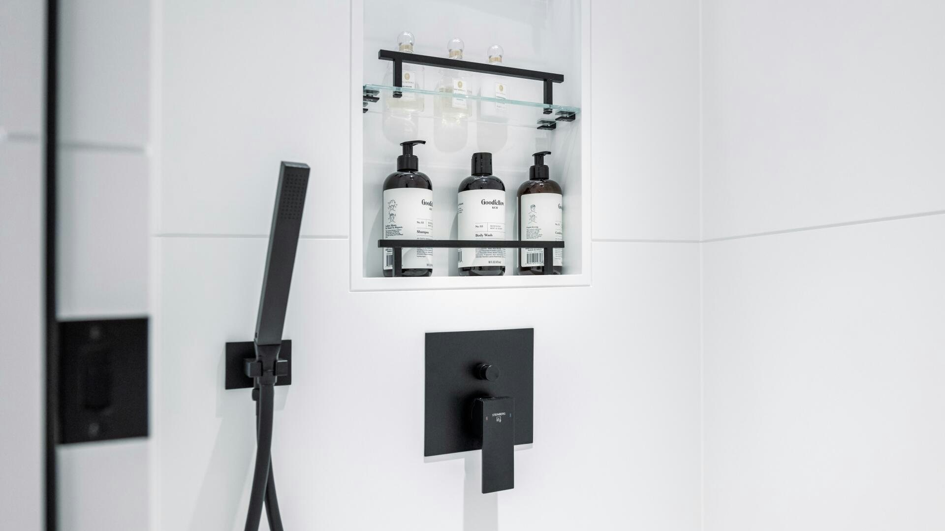 a white wall with a black plugged in aboard FELLOWSHIP II Yacht for Sale