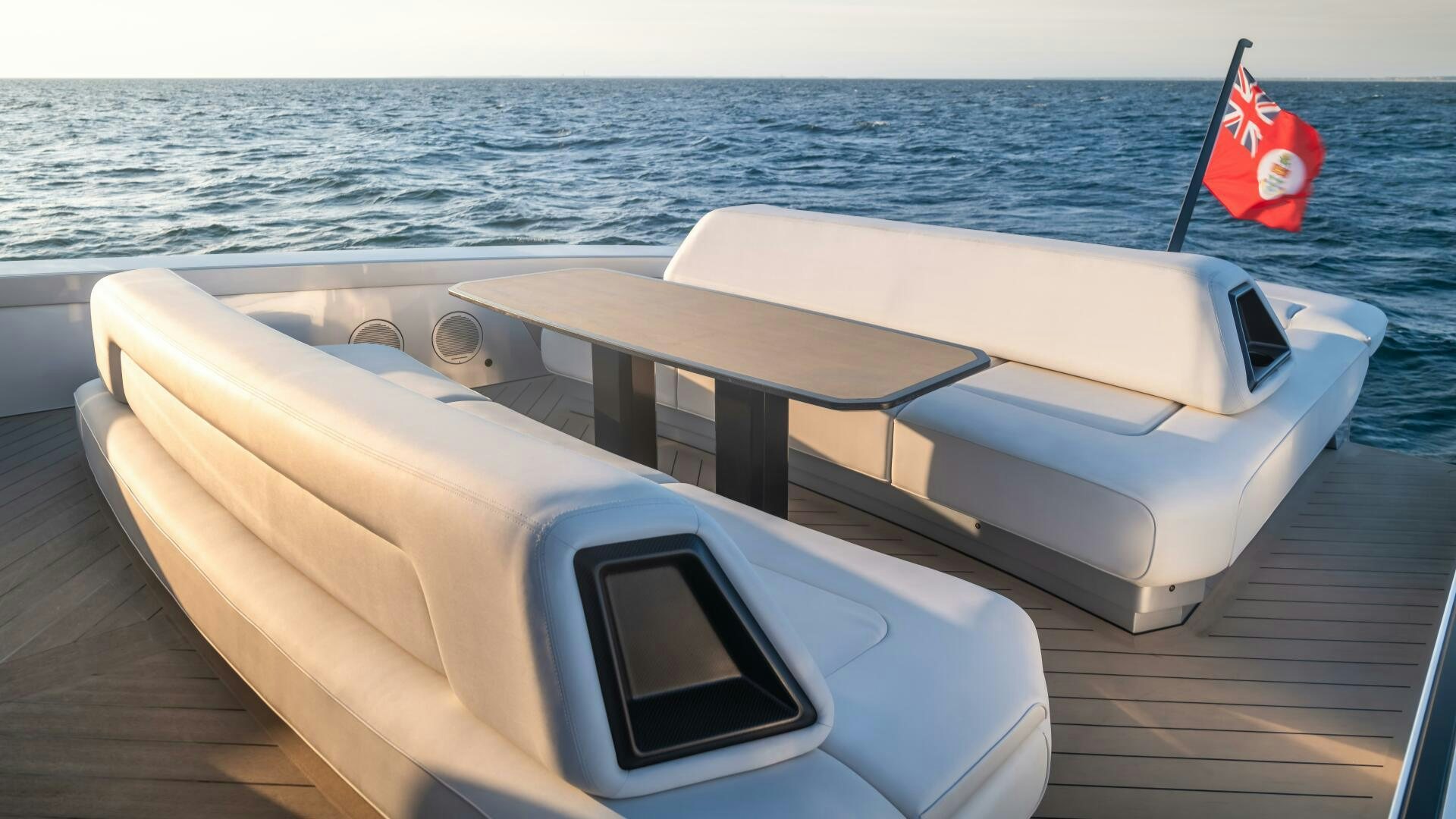 a boat on the water aboard FELLOWSHIP II Yacht for Sale