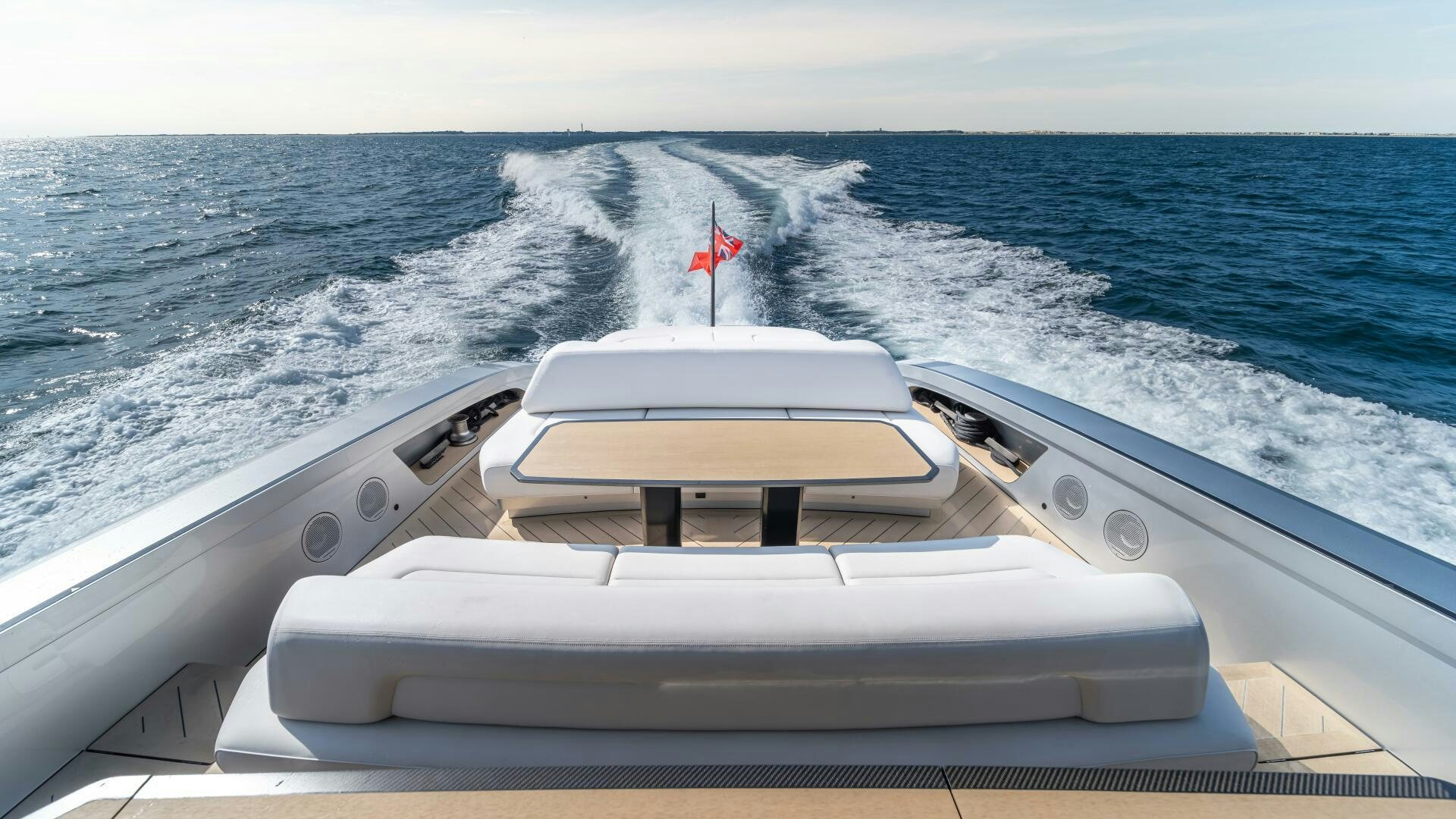 a boat on the water aboard FELLOWSHIP II Yacht for Sale