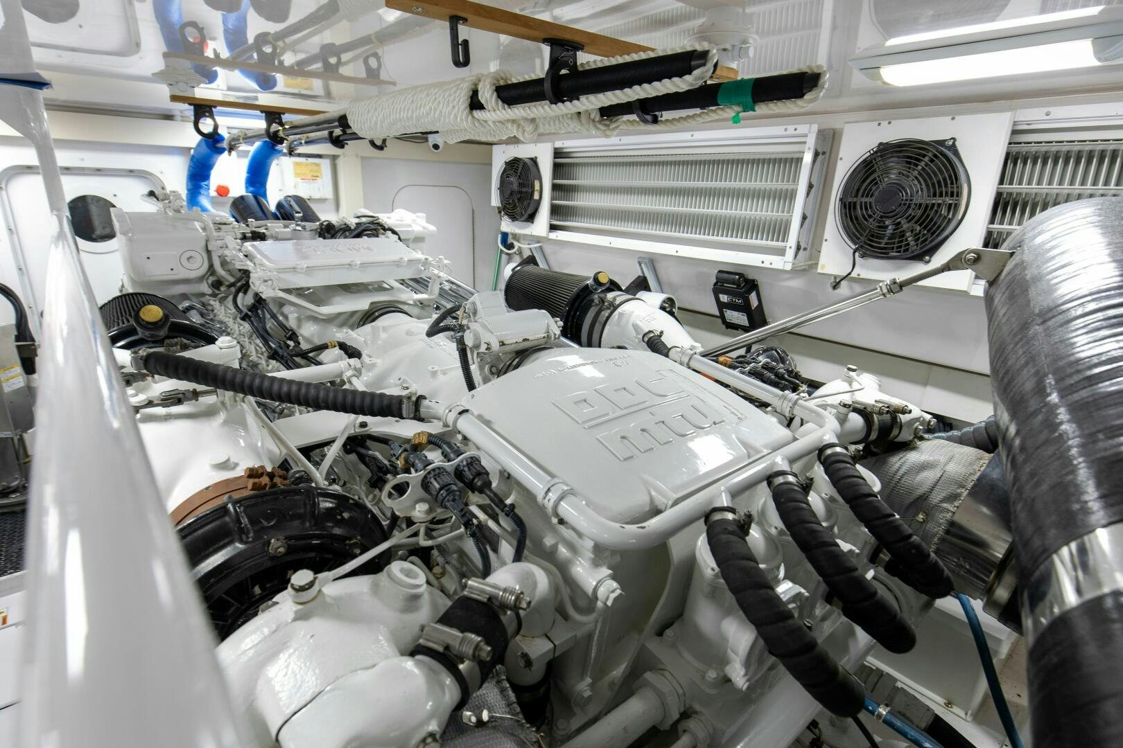 a machine with wires aboard JESSI SUE Yacht for Sale