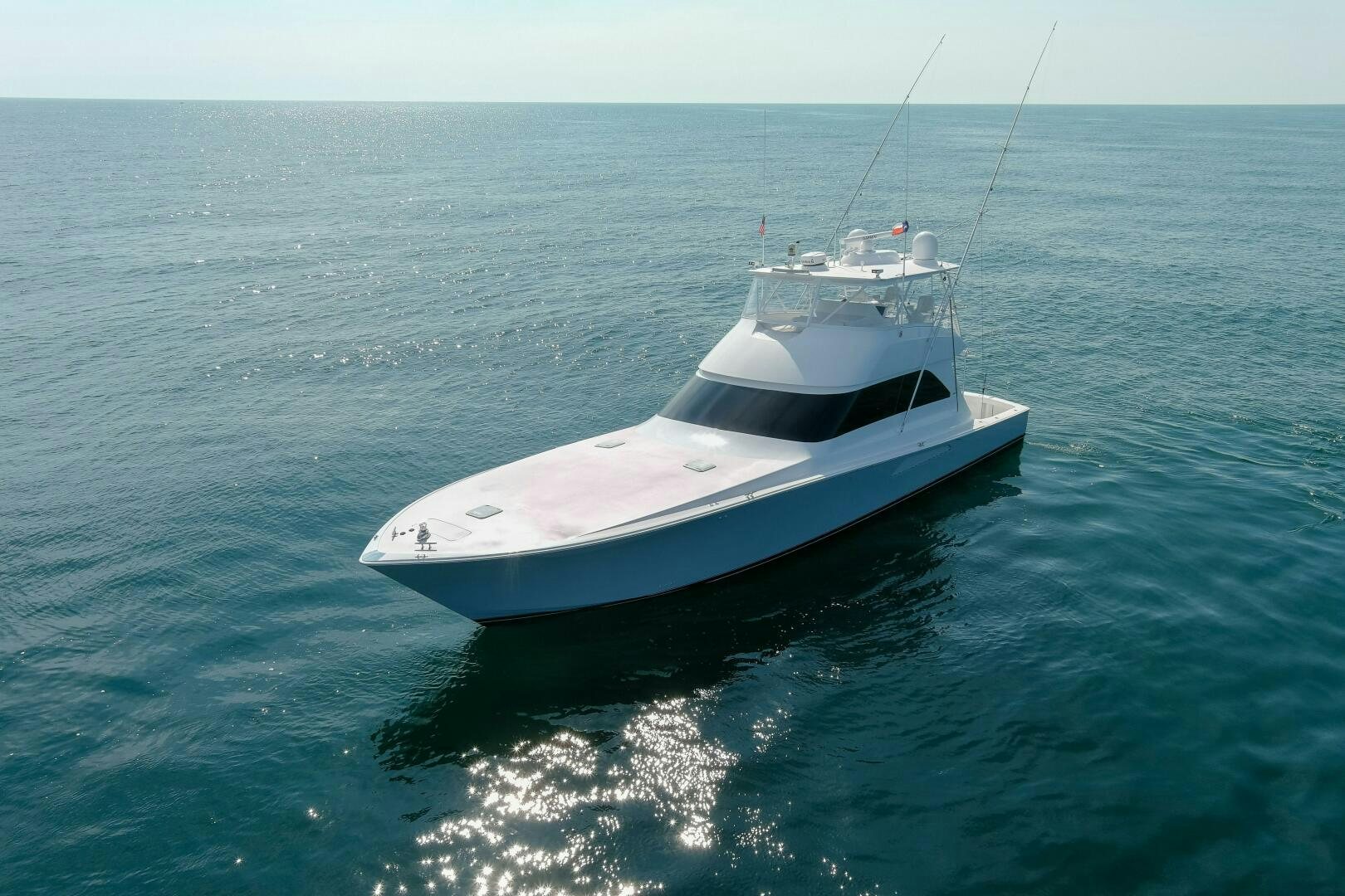 a boat in the water aboard JESSI SUE Yacht for Sale