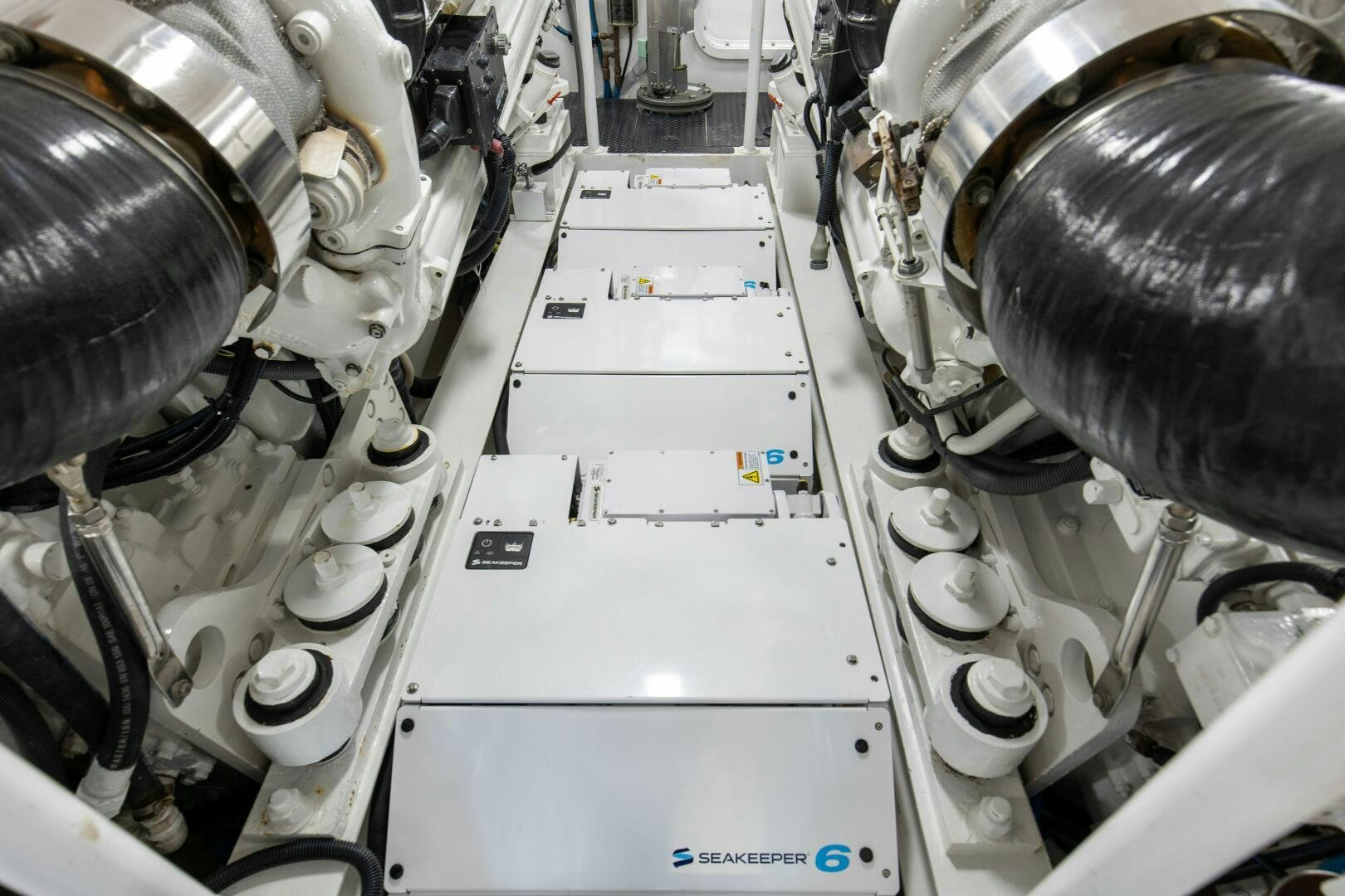 a close-up of a machine aboard JESSI SUE Yacht for Sale