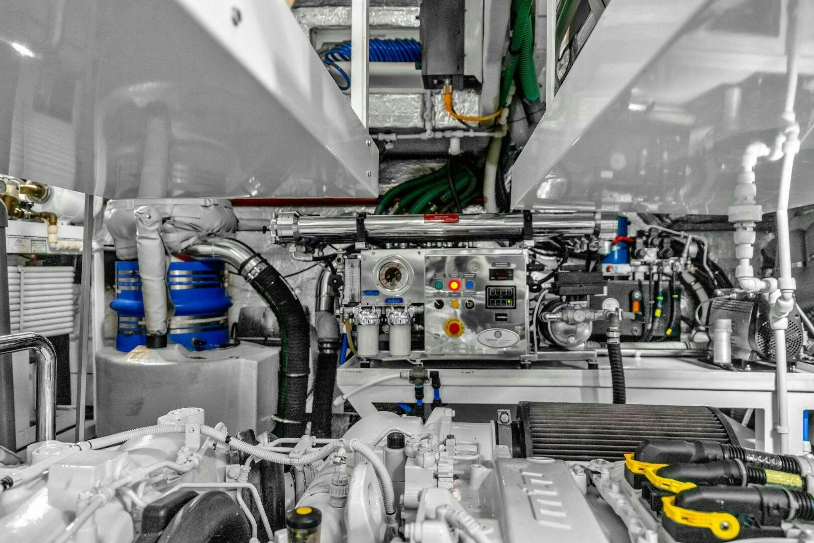 close-up of a machine aboard KARILLIAN & COMPANY Yacht for Sale