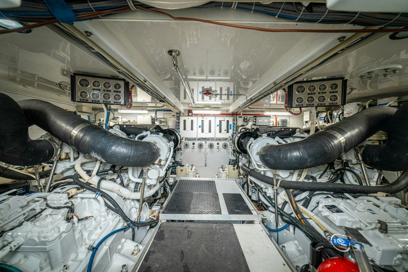 inside of a car aboard MARLIN CLIPPER Yacht for Sale