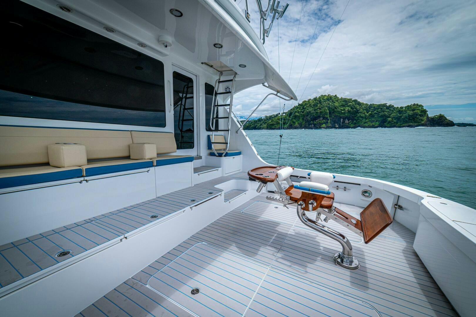a boat on the water aboard MARLIN CLIPPER Yacht for Sale