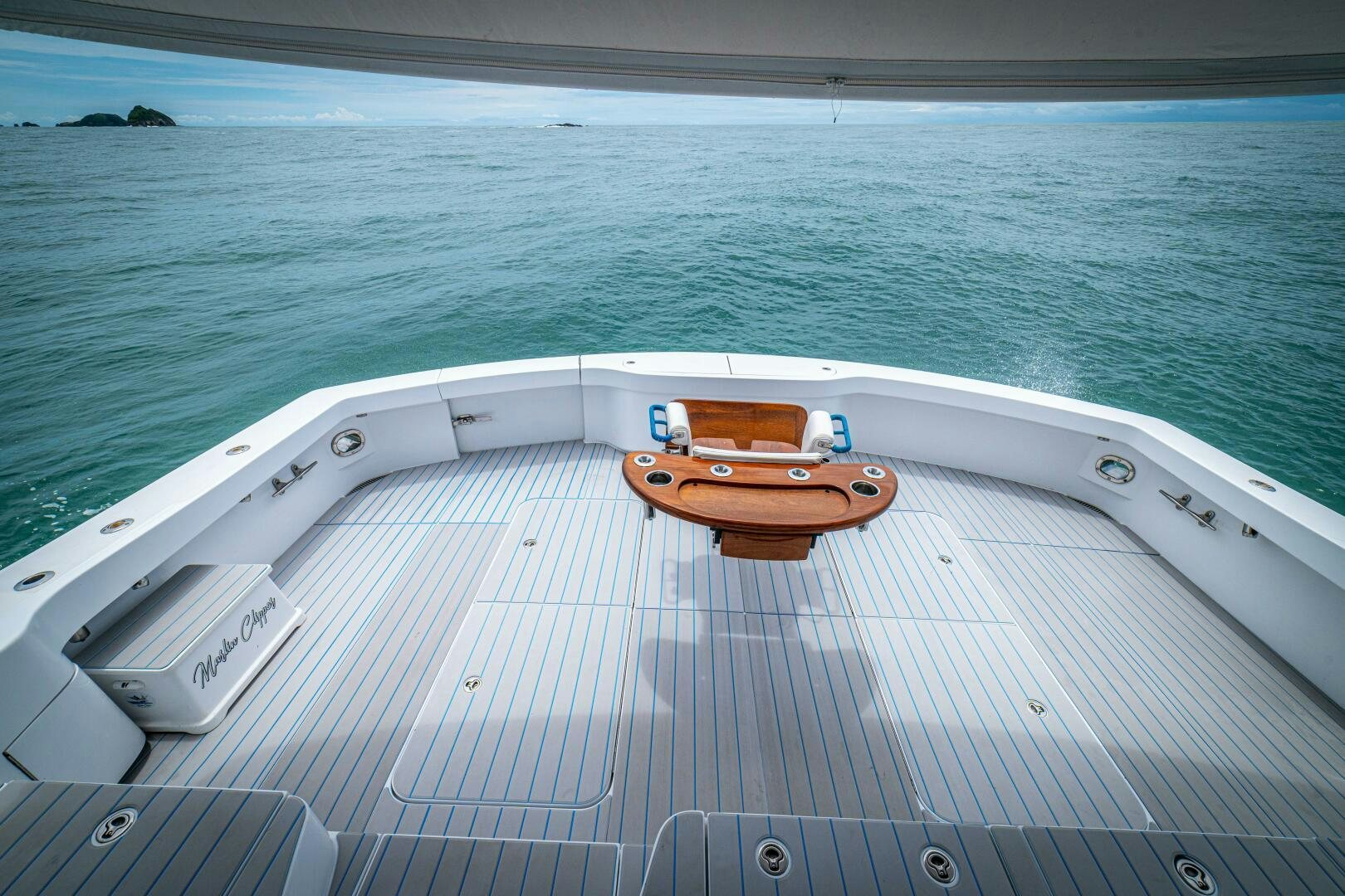 a boat on the water aboard MARLIN CLIPPER Yacht for Sale