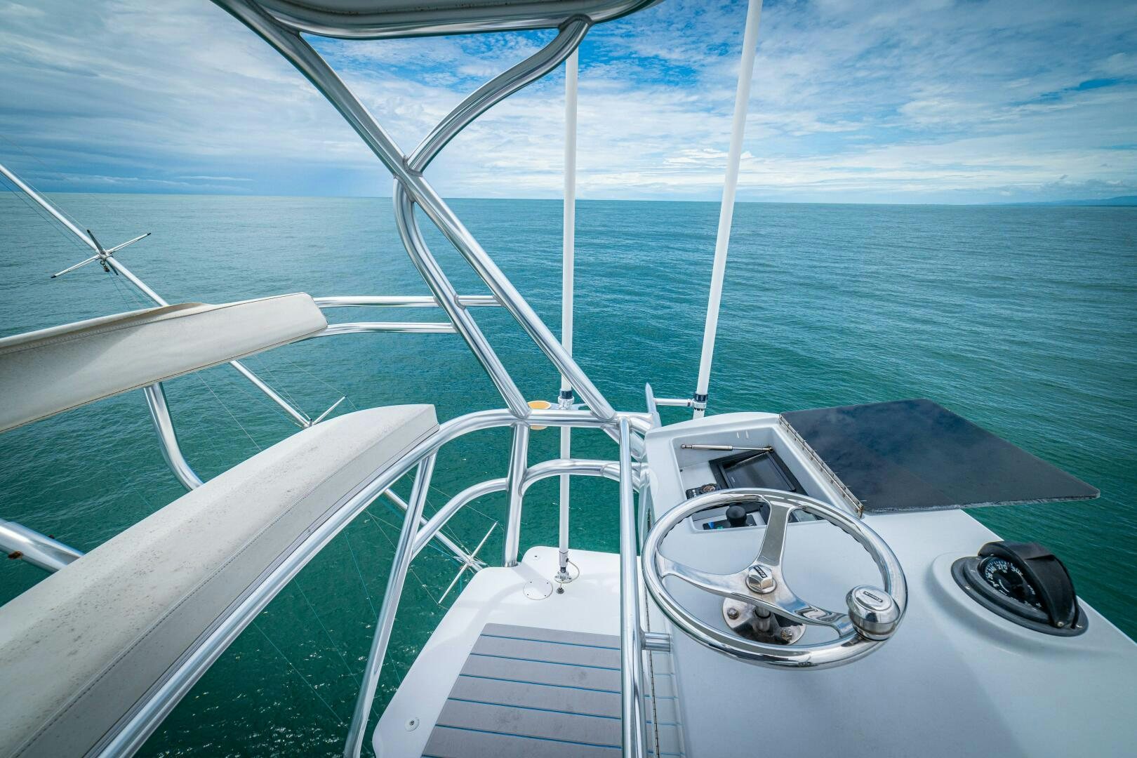 a boat on the water aboard MARLIN CLIPPER Yacht for Sale