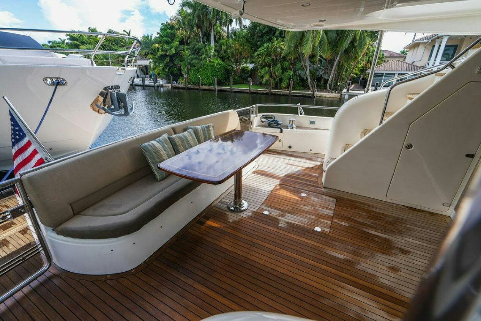 a boat on the water aboard EMPIRE SUN Yacht for Sale