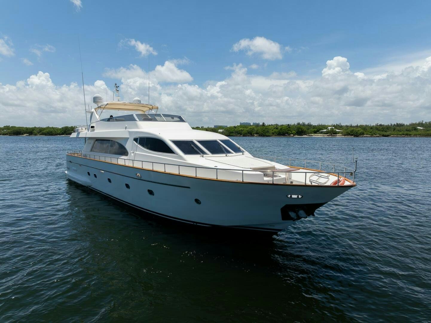 a boat on the water aboard UAI Yacht for Sale