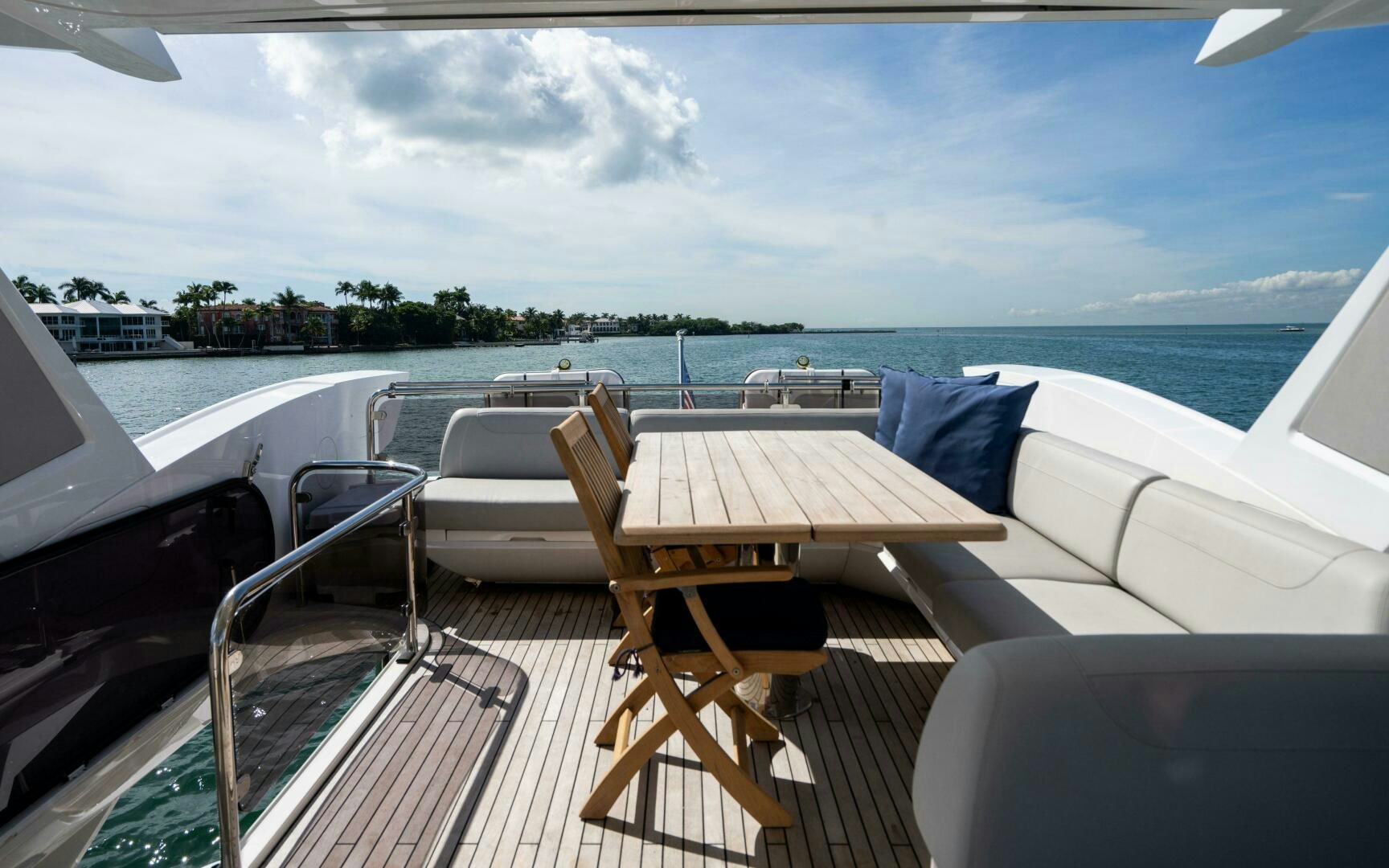 a boat on the water aboard 4-PLAY VII Yacht for Sale