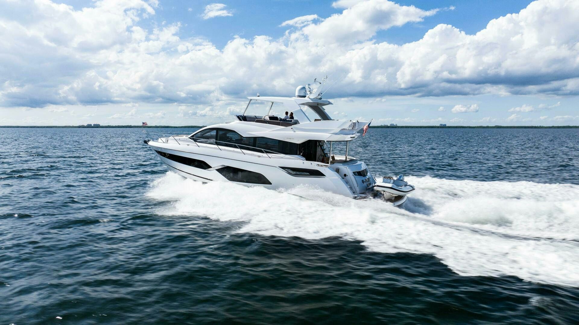 a boat on the water aboard 4-PLAY VII Yacht for Sale