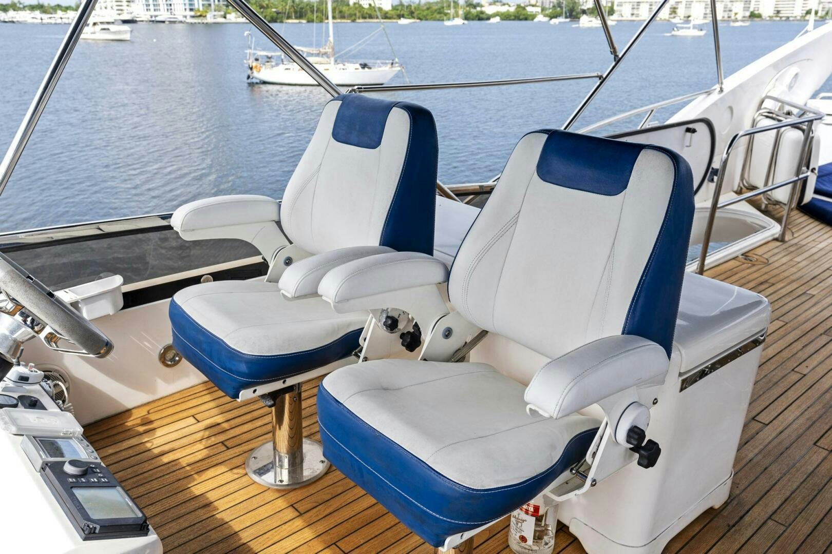 a boat on the water aboard PERSISTENCE Yacht for Sale