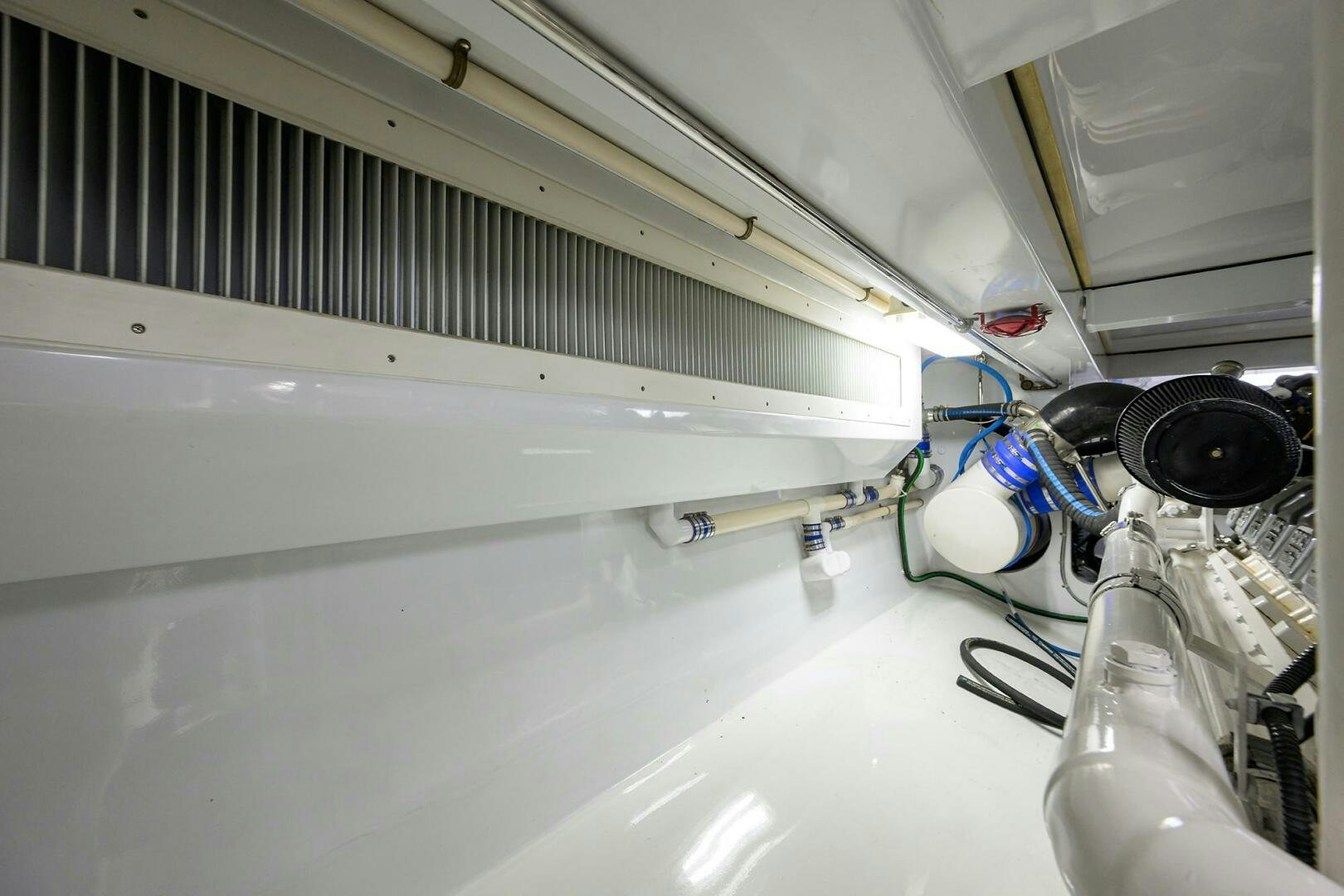 a close-up of a machine aboard BUSINESS STINKS Yacht for Sale