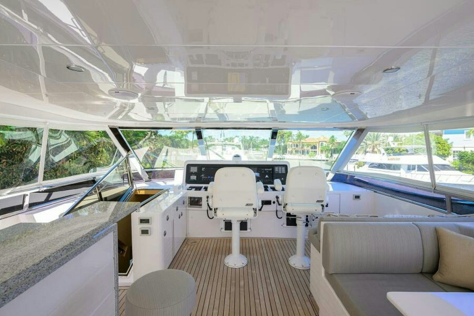 inside of a boat aboard JOURNEY Yacht for Sale