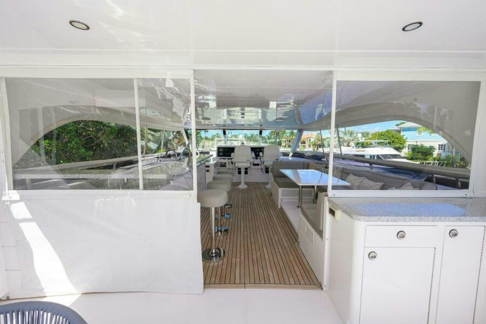 inside of a boat aboard JOURNEY Yacht for Sale