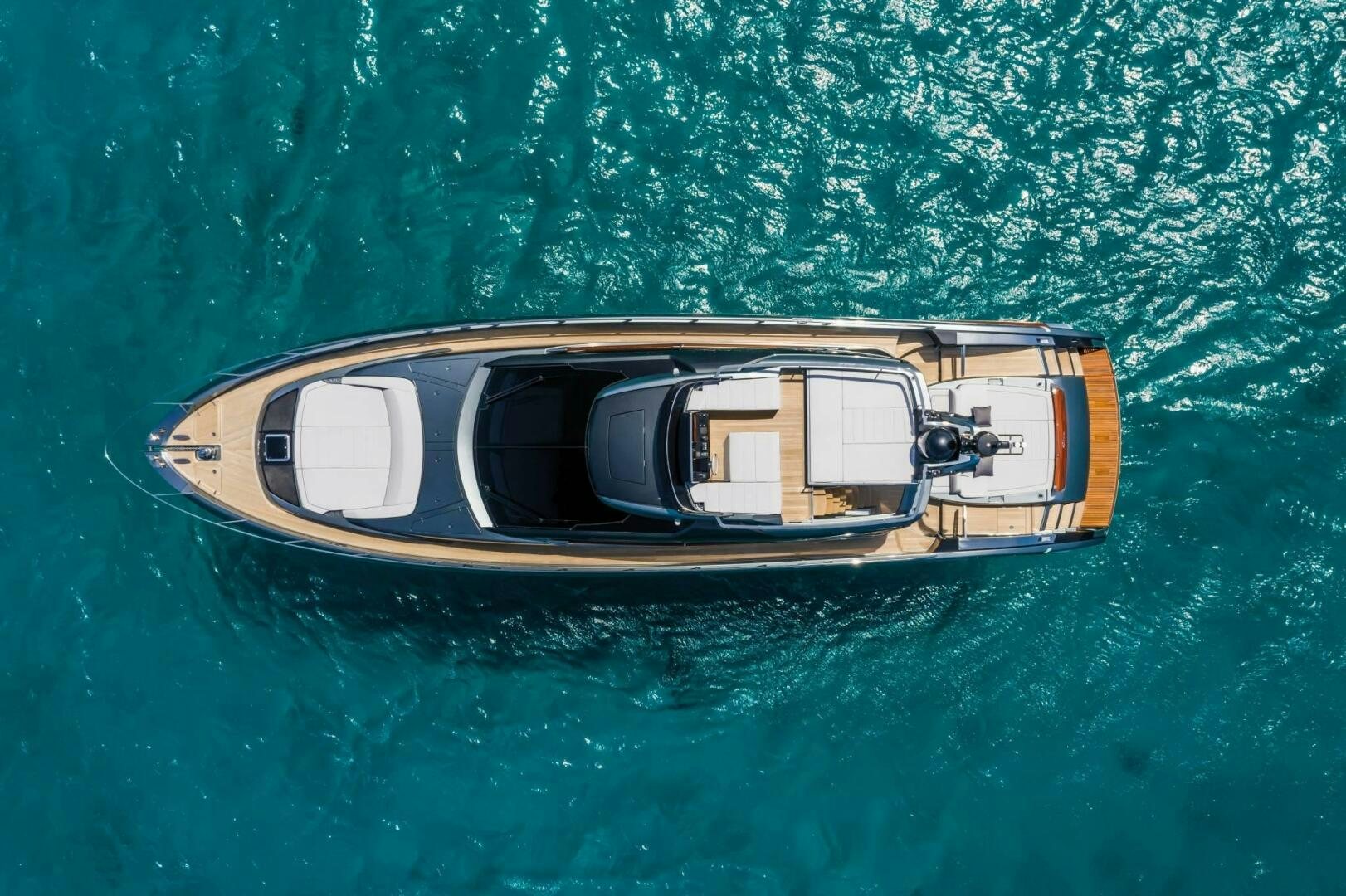 a boat in the water aboard OUR TRADE Yacht for Sale