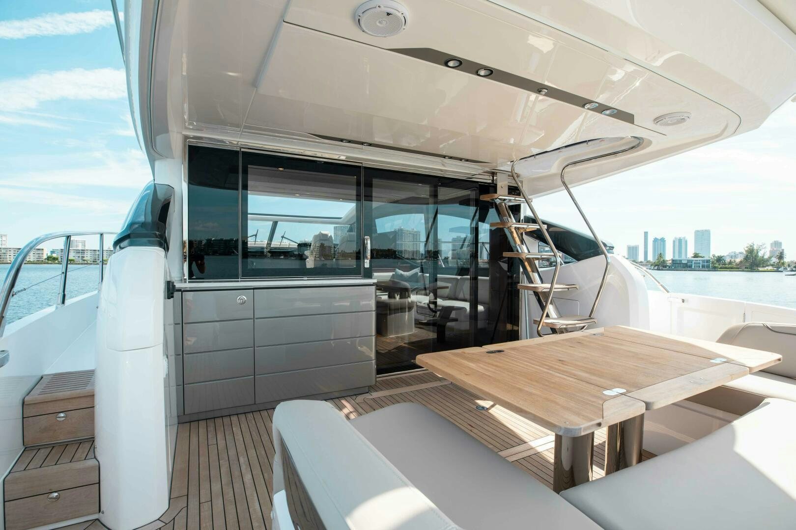 inside of a boat aboard BEST OF YOU Yacht for Sale
