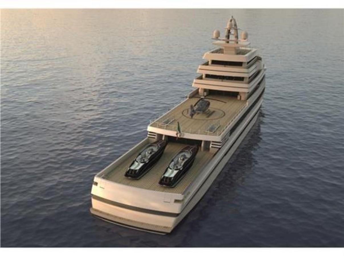 a ship in the water aboard 85M SPADOLINI HELIPAD EXPEDITION YACHT Yacht for Sale