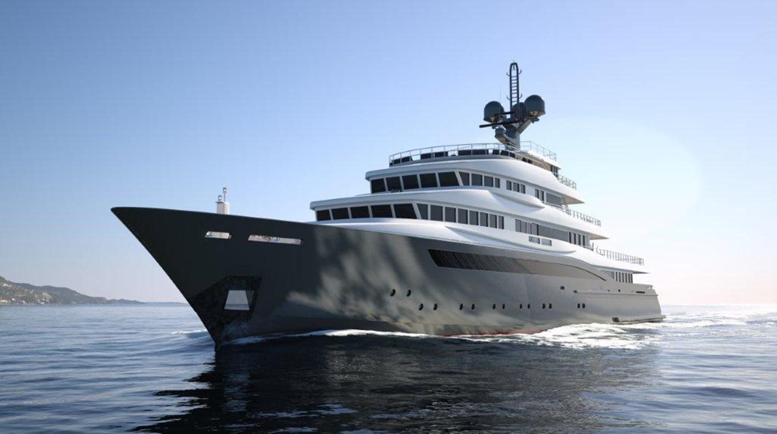 a boat on the water aboard M74 GLOBAL EXPLORER Yacht for Sale