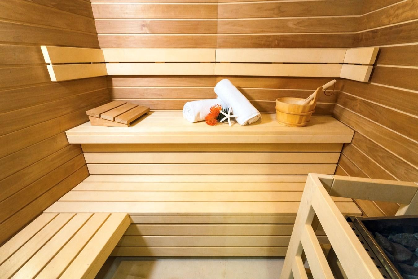 a wooden shelf with a shelf aboard MIKHAIL S. VORONTSOV Yacht for Sale