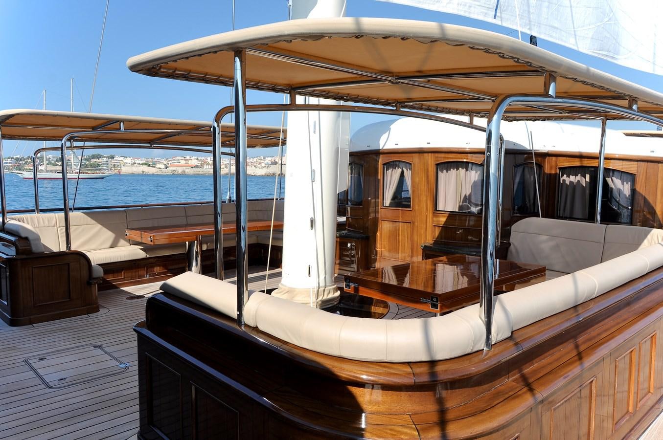 a boat on the water aboard MIKHAIL S. VORONTSOV Yacht for Sale