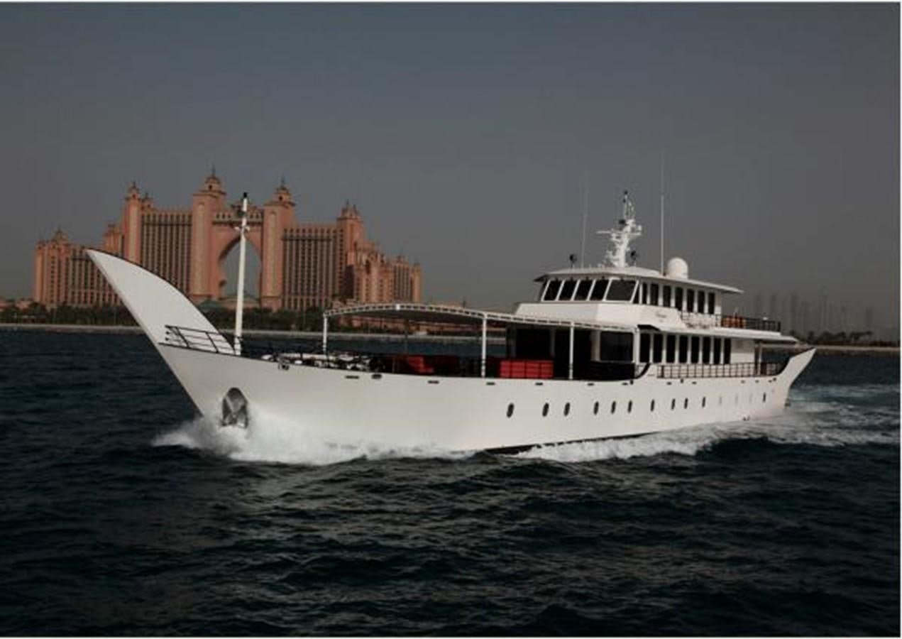 a boat in the water aboard WARSAN Yacht for Sale