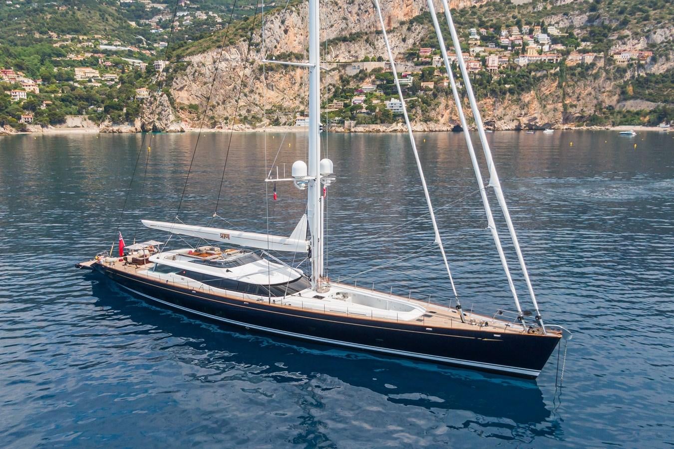 a boat on the water aboard PRANA Yacht for Sale