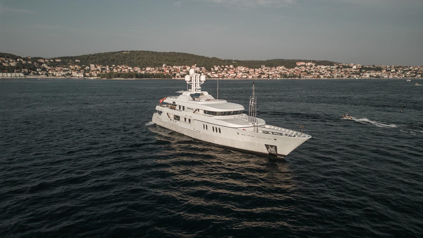 a boat on the water aboard MERCURY Yacht for Sale