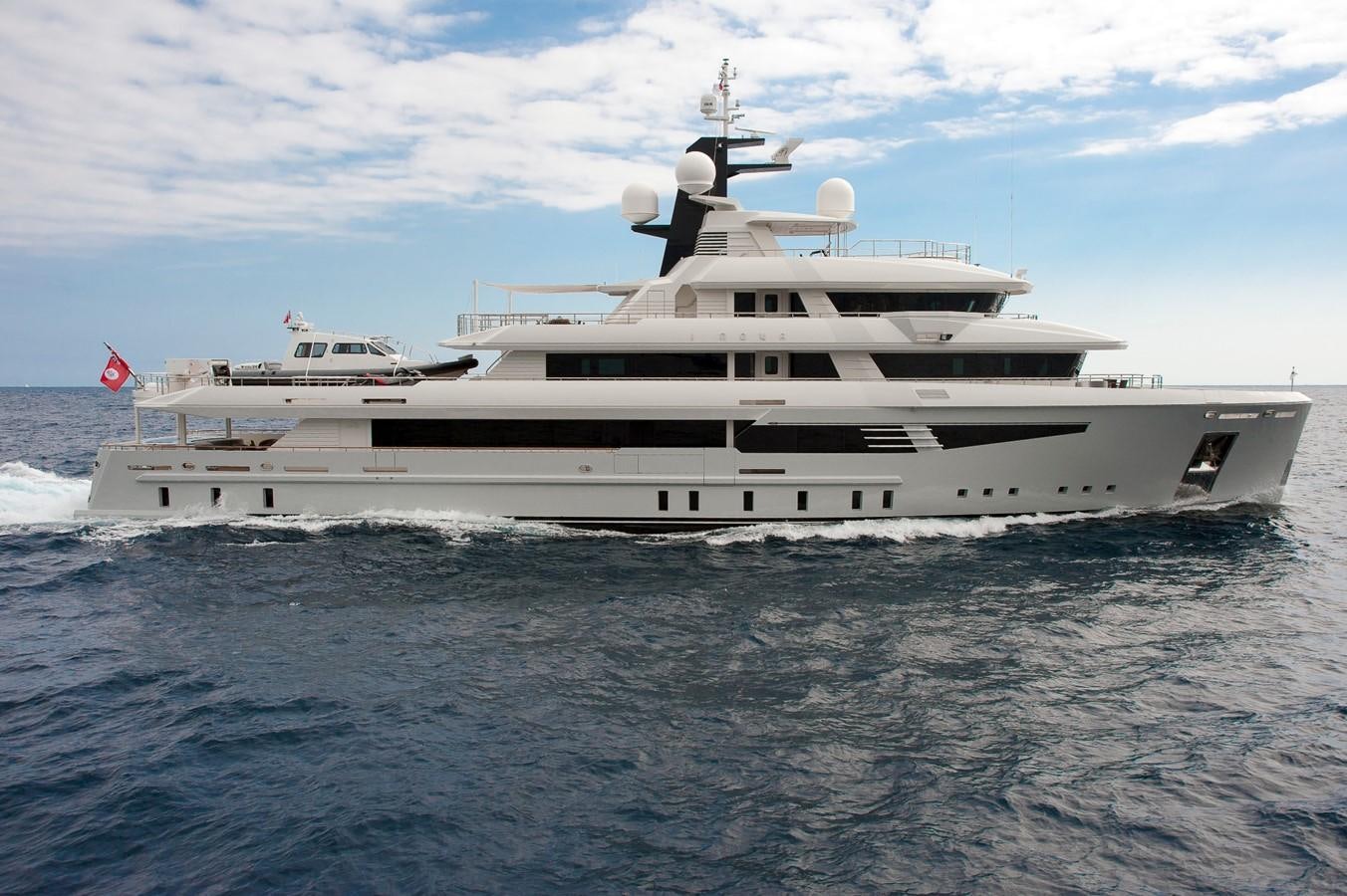 a large white yacht aboard I NOVA Yacht for Sale