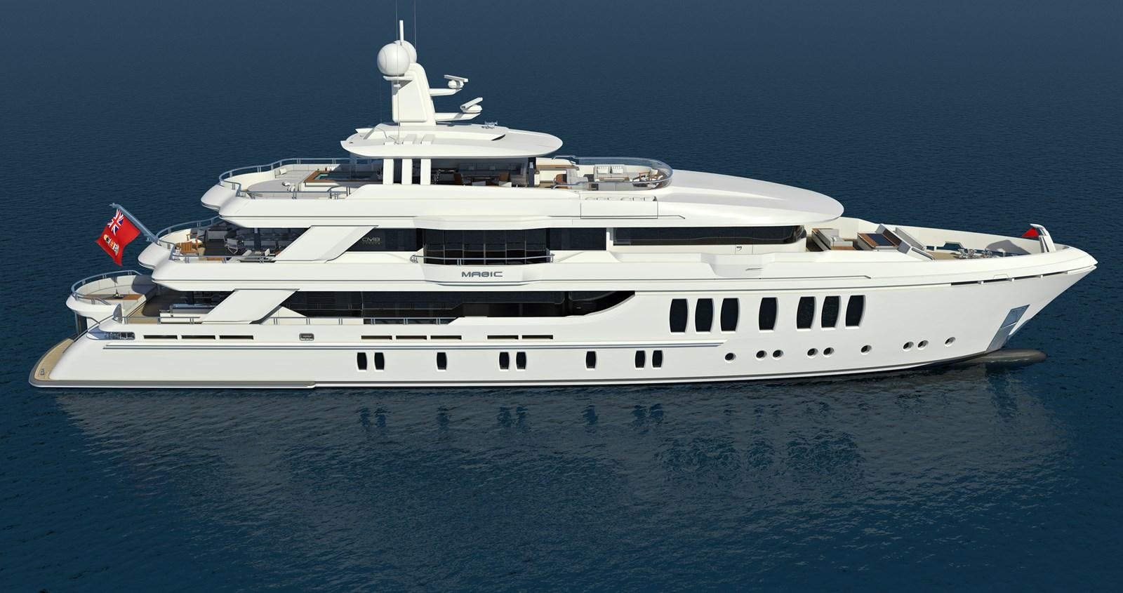 a white yacht in the water aboard CMB 47 SERIES Yacht for Sale