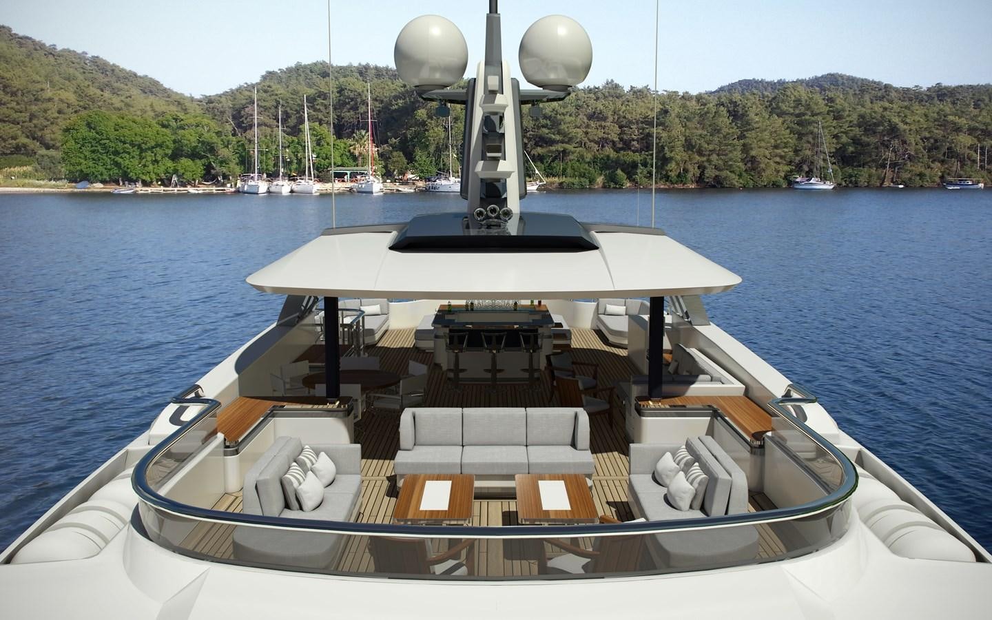 a boat on the water aboard CMB 47 SERIES Yacht for Sale