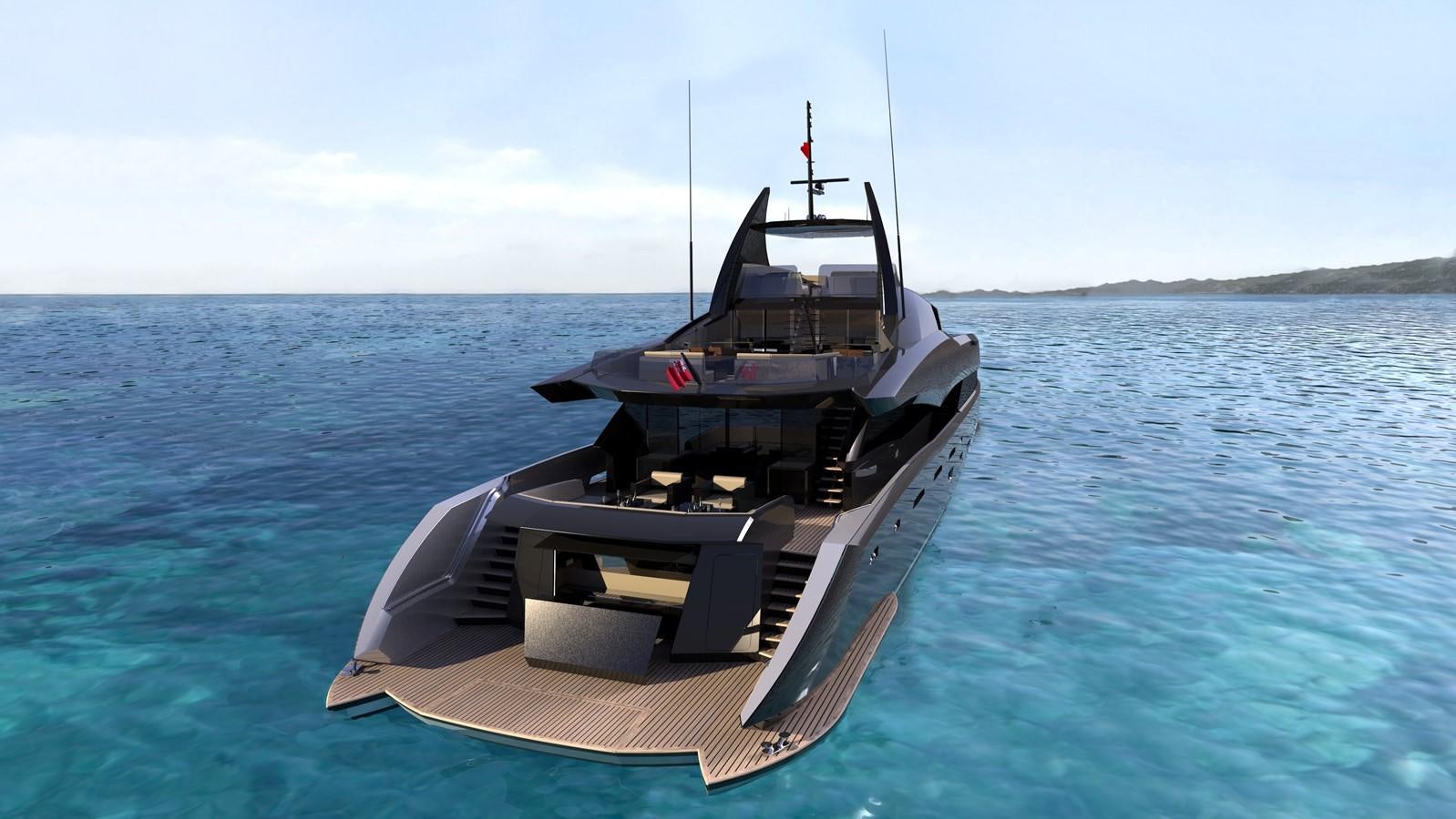 a boat on the water aboard THE GOTHAM Yacht for Sale